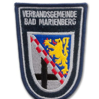 Gestickter Aufnäher Verbandsgemeinde Bad Marienberg Gestickter Aufnäher Verbandsgemeinde Bad Marienberg