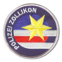 Gestickter Aufnäher Polizei Zollikon Gestickter Aufnäher Polizei Zollikon