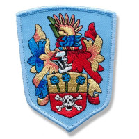 Gestickter Aufnäher Familienwappen Gestickter Aufnäher Familienwappen