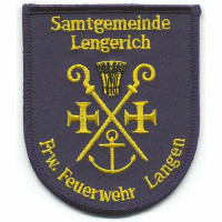 Gestickter Aufnäher Feuerwehr Langen Gestickter Aufnäher Feuerwehr Langen