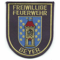 Gestickter Aufnäher Feuerwehr Geyer Gestickter Aufnäher Feuerwehr Geyer