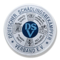Gewebter Aufnäher Deutscher Schädlingsbekämpfer Verband e. V. Gewebter Aufnäher Deutscher Schädlingsbekämpfer Verband e. V.
