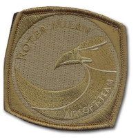 Gestickter Aufnäher Roter Milan Airsoft Team Gestickter Aufnäher Roter Milan Airsoft Team