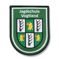 Gewebter Aufnäher Jagdschule Vogtland Gewebter Aufnäher Jagdschule Vogtland