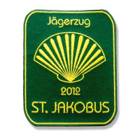 Gestickter Aufnäher Jägerzug St. Jakobus Gestickter Aufnäher Jägerzug St. Jakobus