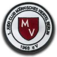 Gestickter Aufnäher Judo Club Märkisches Viertel Berlin Gestickter Aufnäher Judo Club Märkisches Viertel Berlin