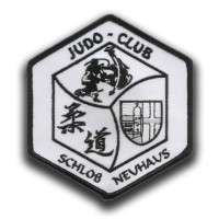 Gestickter Aufnäher Judo Club Schloss Neuhaus Gestickter Aufnäher Judo Club Schloss Neuhaus