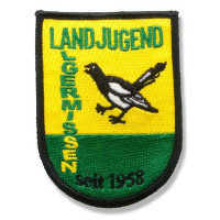Gestickter Aufnäher Landjugend Algerismen Gestickter Aufnäher Landjugend Algerismen