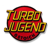 Gestickter Aufnäher Turbo Jugend Gstoich Gestickter Aufnäher Turbo Jugend Gstoich