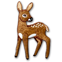 Aufnäher Kinder Reh Aufnäher Kinder Reh