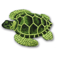 Aufnäher Kinder Schildkröte Aufnäher Kinder Schildkröte