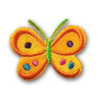 Aufnäher Kinder Schmetterling Aufnäher Kinder Schmetterling
