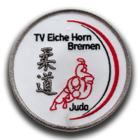 Gestickter Aufnäher Judo TV Eiche Horn Gestickter Aufnäher Judo TV Eiche Horn