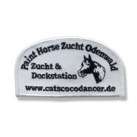 Gestickter Aufnäher Paint Horse Zucht Odenwald Gestickter Aufnäher Paint Horse Zucht Odenwald