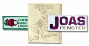 Firmen Aufnäher Titelbild