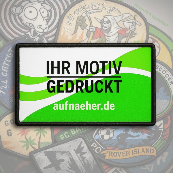Gedruckte Aufnäher