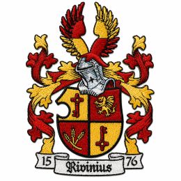 Example of an embroidered patch &ndash; coat of arms design