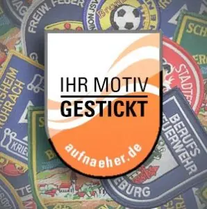 Gestickter Aufnäher mit eigenem Motiv