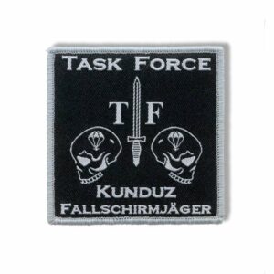 Example of a Bundeswehr patch &ndash; Task Force Kunduz &ndash; Paratroopers
