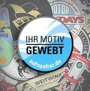 Gewebter Aufnäher mit eigenem Motiv