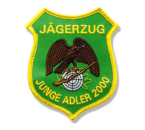 WAIDMANN Aufnäher Hirschgeweih Aufbügler Jäger Patch Alpenverein Applikation