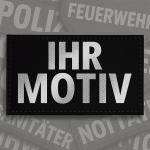 Reflektierender Aufnäher für mehr Sichtbarkeit