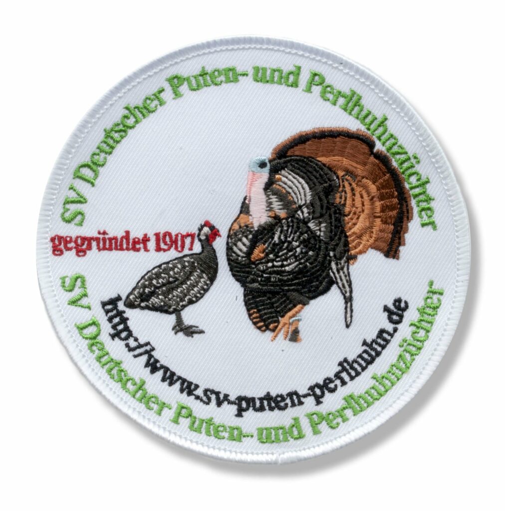 Embroidered patch: SV German Turkey and Guinea Fowl Breeders&rsquo; Association